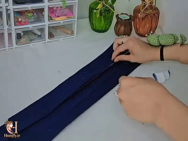 آموزش دوخت هدبند ترند با پارچه و کش، ساده و شیک برای تابستان