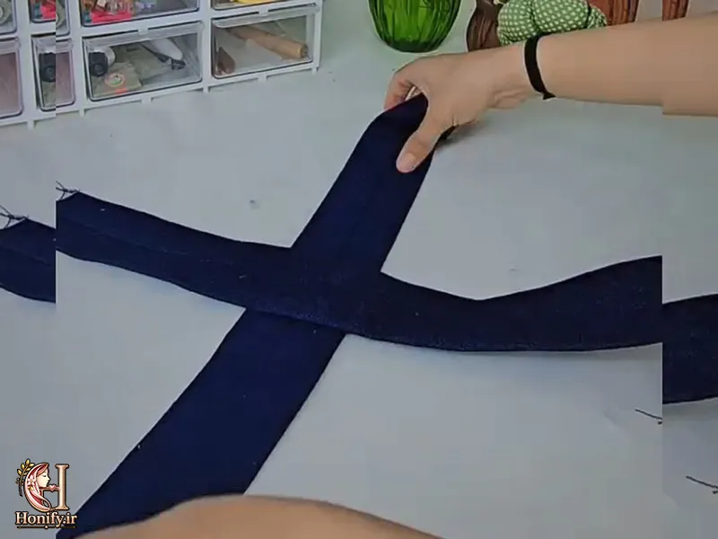 آموزش دوخت هدبند ترند با پارچه و کش، ساده و شیک برای تابستان