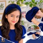 دوخت هدبند ترند در خانه؛ آموزش گام به گام با پارچه و کش