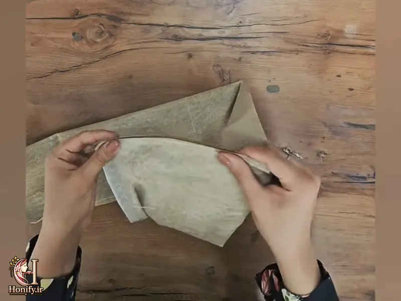 آموزش دوخت دمکنی رینگی با کش؛ ساده و سریع