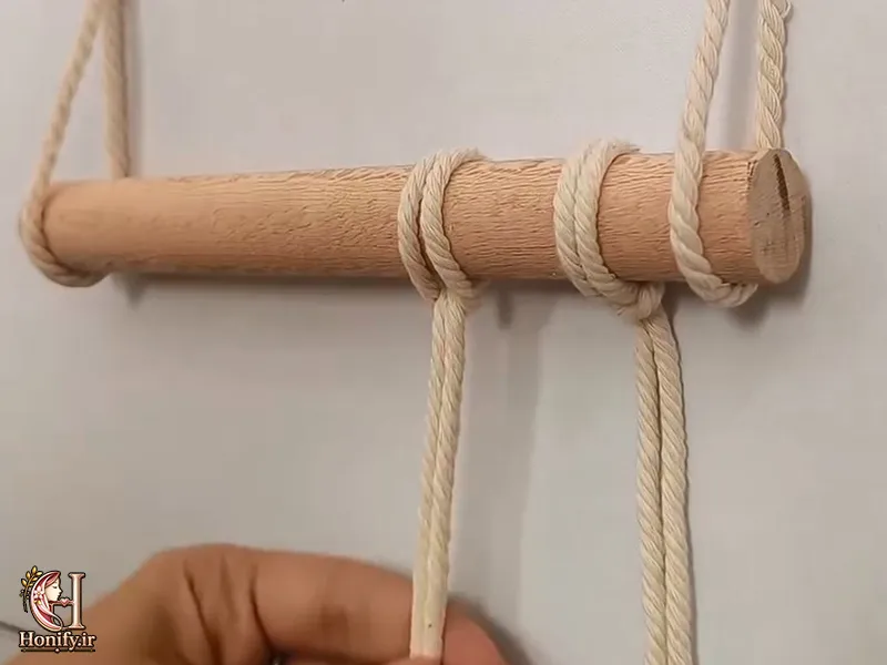 آموزش سر انداختن نخ مکرومه با سه روش ساده