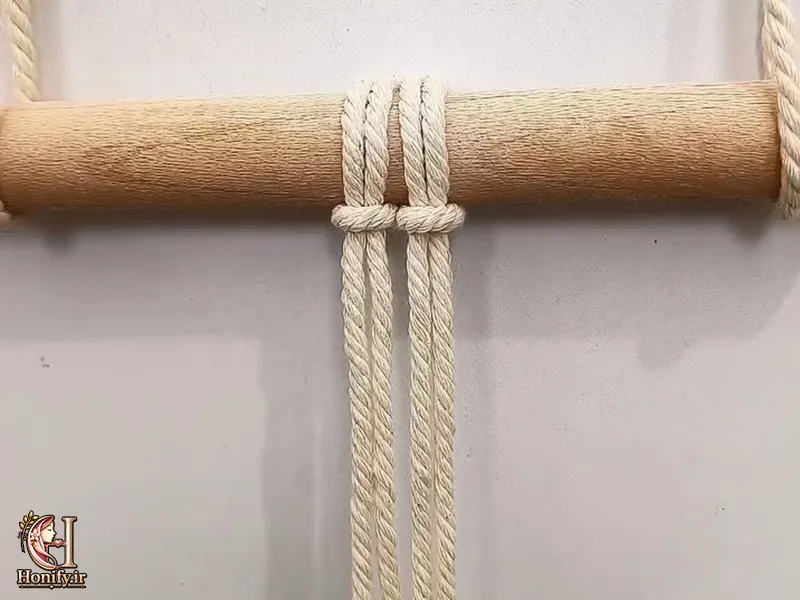 آموزش گره گل مکرومه بافی؛ آموزش ساده و مرحله به مرحله