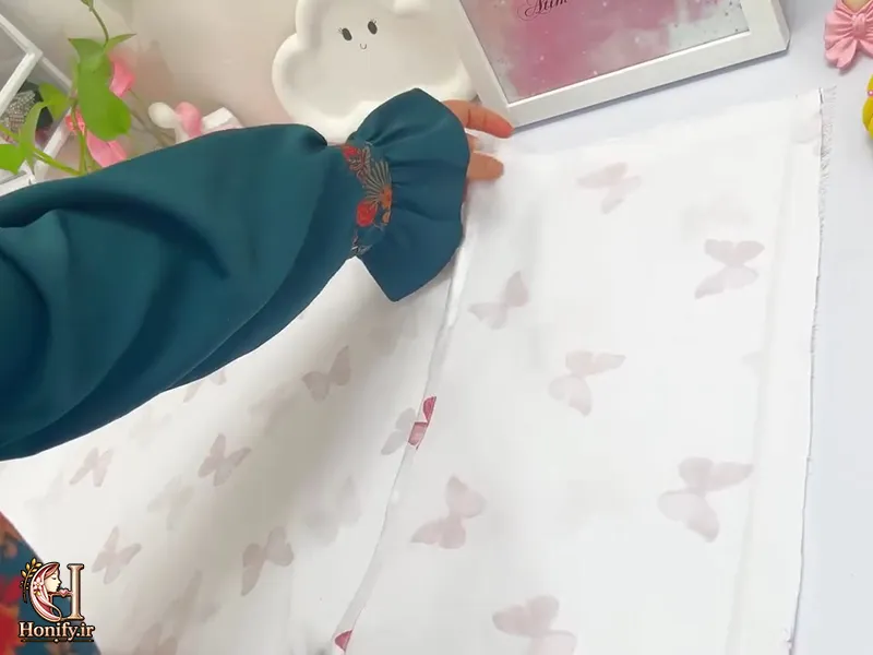 روش ساده دوخت رو بالشتی پاکتی با سه تکه پارچه
