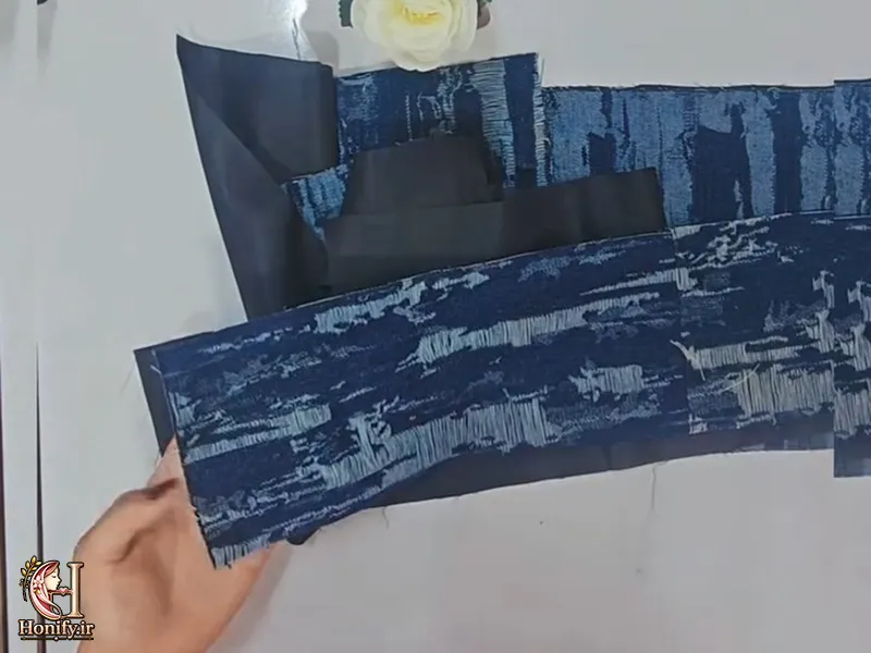 جامدادی رولی پارچه ای؛ آموزش گام به گام دوخت