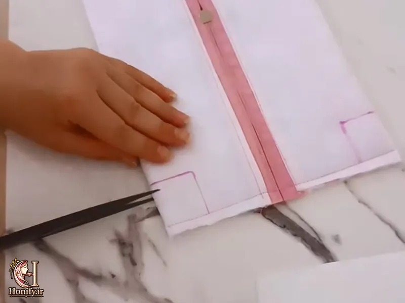 آموزش دوخت کیف آرایشی زیپ دار؛ ساده و کاربردی