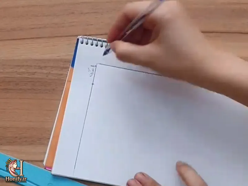 آموزش رسم الگوی بالاتنه ساده مرحله به مرحله + جدول اندازه‌ها