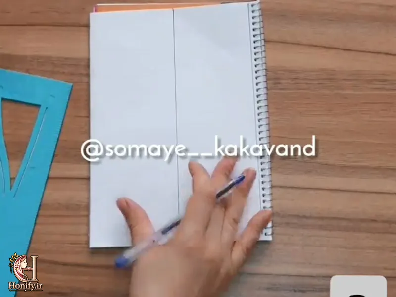 آموزش رسم الگو آستین ساده مرحله به مرحله + فیلم