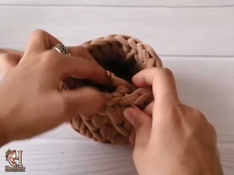 آموزش بافت کجراه در تریکوبافی با قلاب؛ مرحله به مرحله