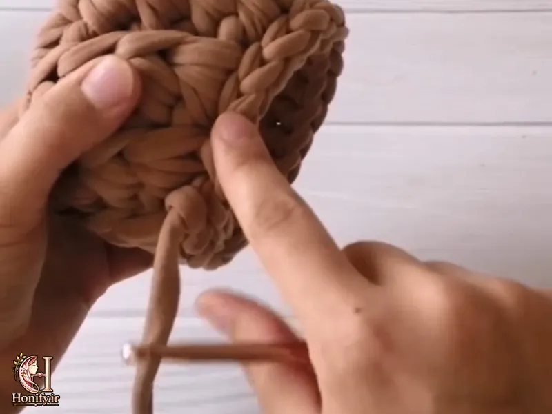 آموزش بافت کجراه در تریکوبافی با قلاب؛ مرحله به مرحله